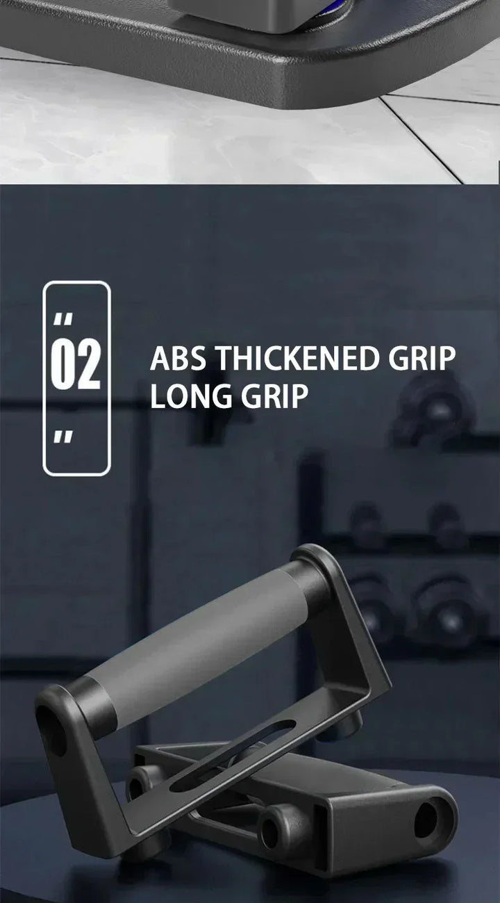 Gift Portable Multifunctional Push-up Board Set with Handles Foldable Fitness Equipment for Chest Abdomen Arms and Back Training