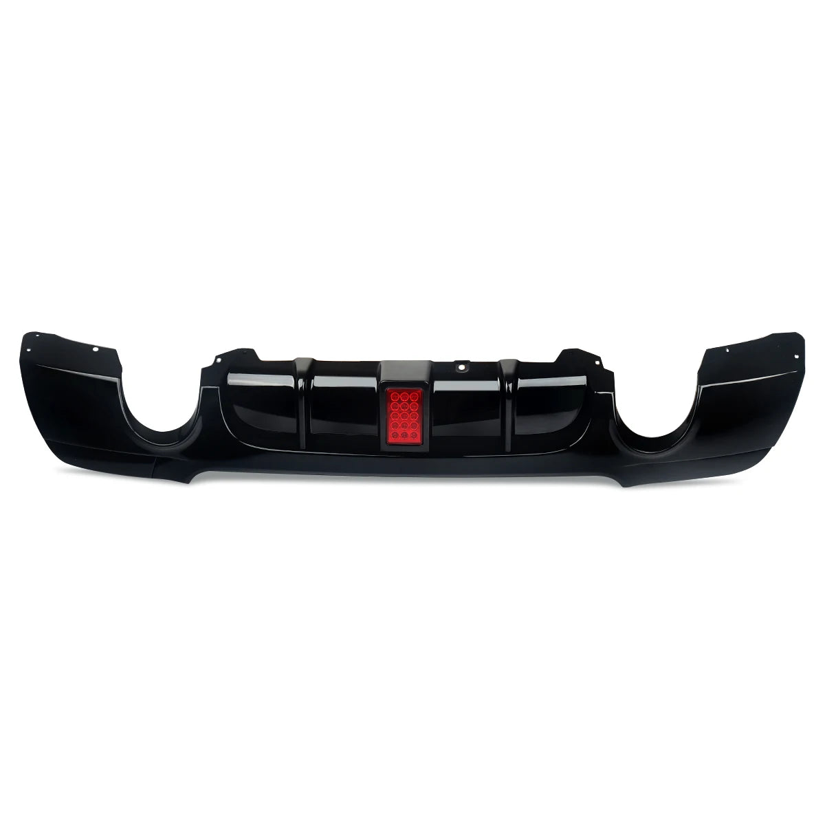 MAGICKIT For BMW 3Series E92 E93 330I M Sport Bumper Rear Bumper Diffuser Lip Shiny Black Bodykits CAR Accessories Gloss Black