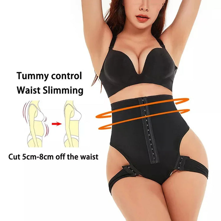 High Waist Abdomen Butt Lifter Control Panties Brief Booty Lift Seamless Shapewear Slimming Pulling Underwear Body Shaper
