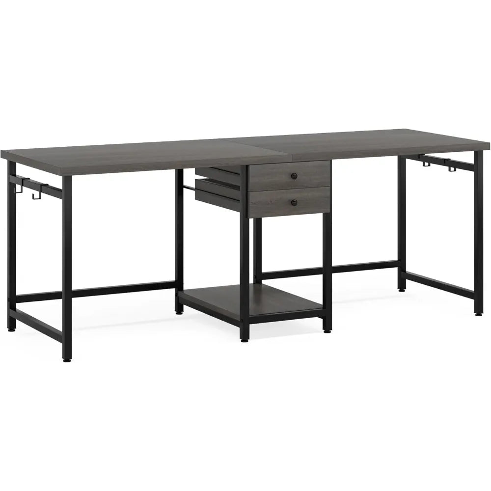 Extra Long Double Desk