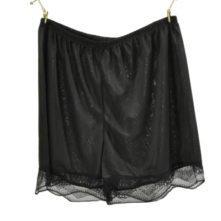 1PC Womens Silk Sleep Shorts Silky Smooth Pajama Breathable Safety Pants Summer Female Nightwear Comfortable Lace Home Underwear