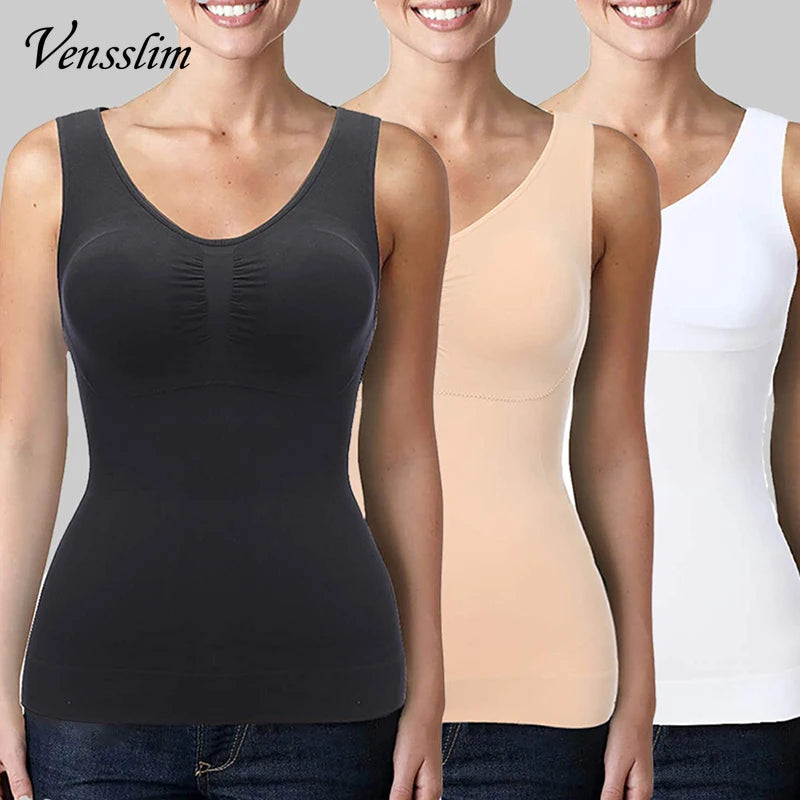Slim Up Lift Plus Size Bra Tank Top Women Body Shaper Removable Body Shapers Underwear Slimming Corset Shapewear Sexy Shapers