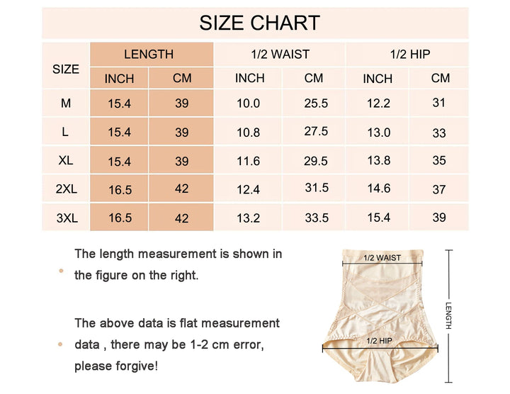 Women Cross Butt Lifter Body Shaper Briefs High Waist Trainer Panties Female Slimming Underwear Tummy Control Shapewear Panty
