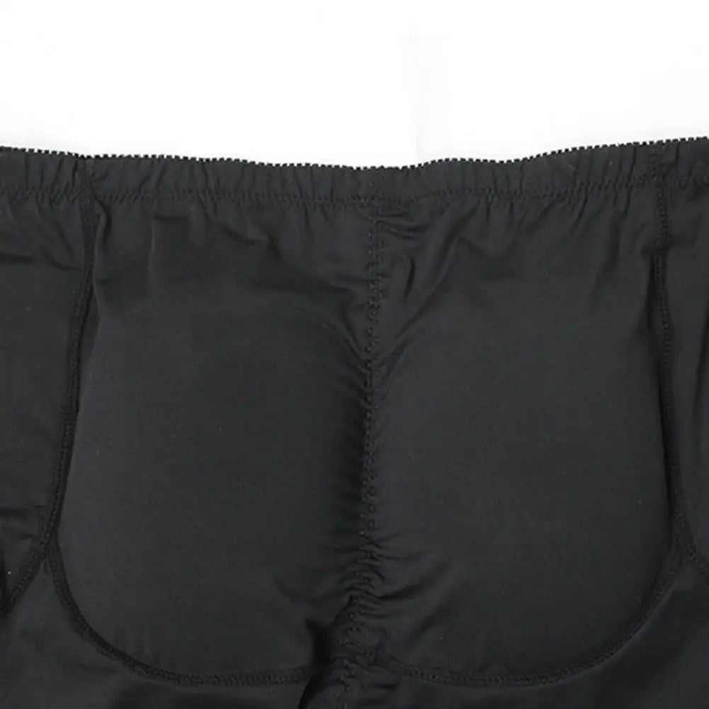 Sexy Fake Butt Padded Boxers Men Underpants Pad Filling Shapewear Thick Butt Lifted Natural Men Boxers Underwear Butt Lifter
