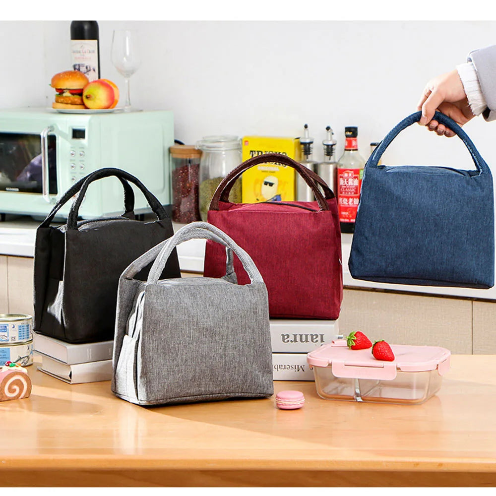Thermal Bag Food Storage bag Student lunchbox cool bag for Children Food Container for Kids School small Thermal Lunch food Bag