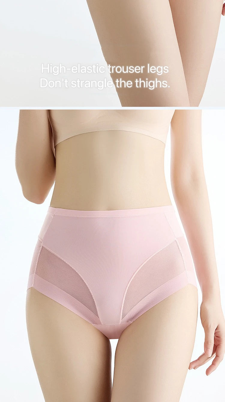 1pcs Women Seamless High Waist Shaping Briefs Breathable Body Shaper Slimming Underwear Butt Lifter Control Panties Shapewear