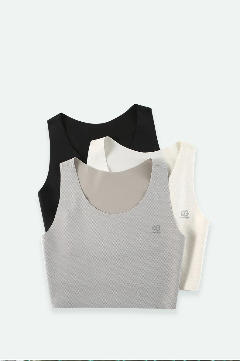 Pullover Chest Binder Flat Slim Breast Binder No Metal Trans Binder Sportswear FTM Lesbian Bra For Woman