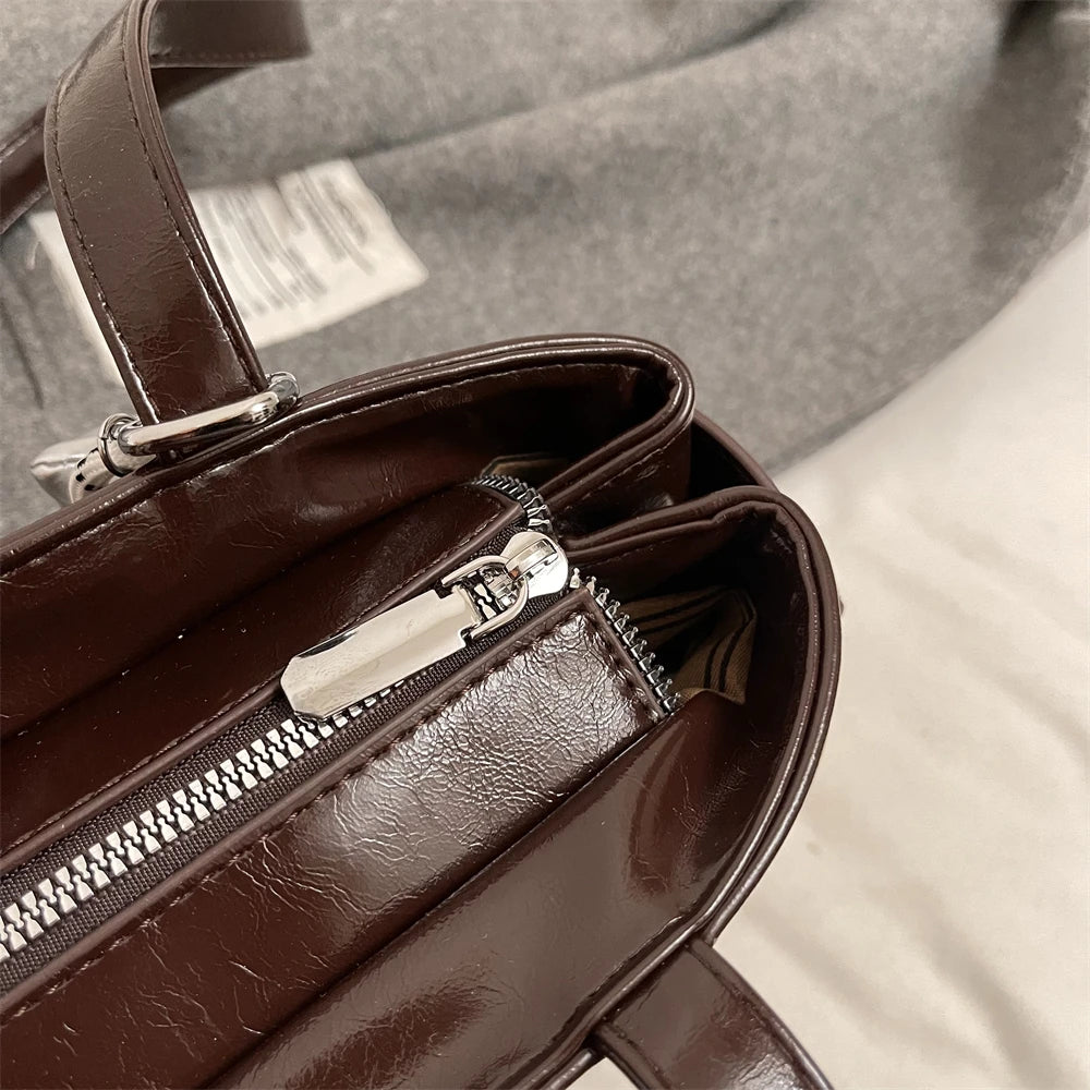 MOODS Belt Buckle Design Shoulder Satchels Bag For Women 2025 New In Luxury Designer Handbags Branded Fashion Totes With Pendant
