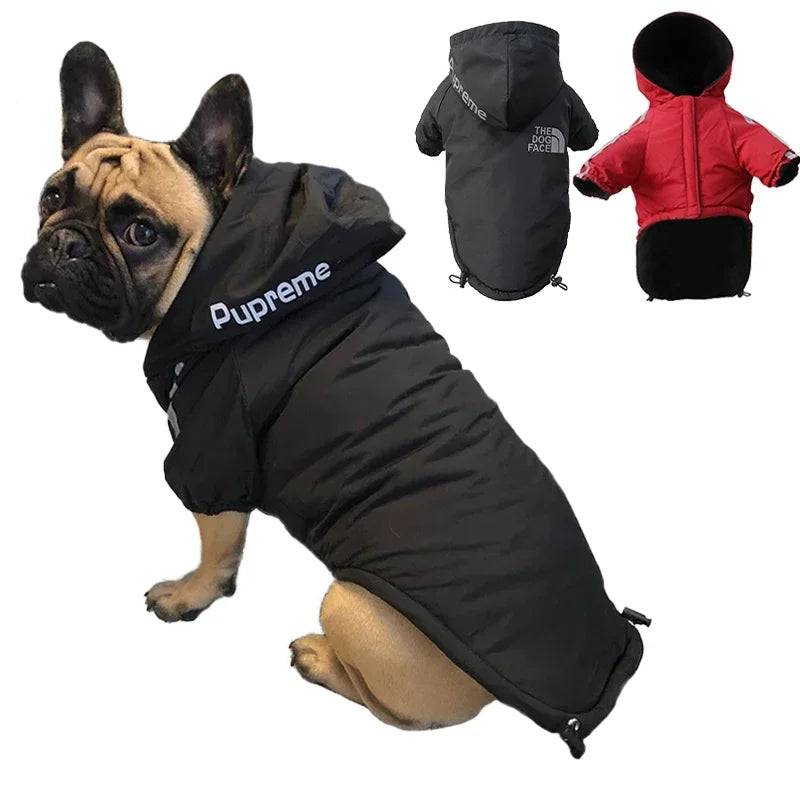 Waterproof Fleece Dog Jacket
