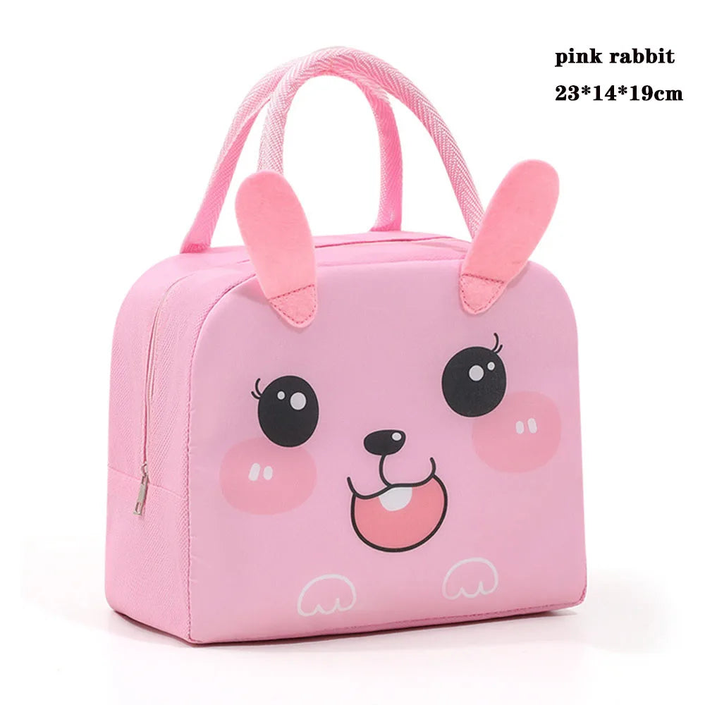 Thermal Bag Food Storage bag Student lunchbox cool bag for Children Food Container for Kids School small Thermal Lunch food Bag