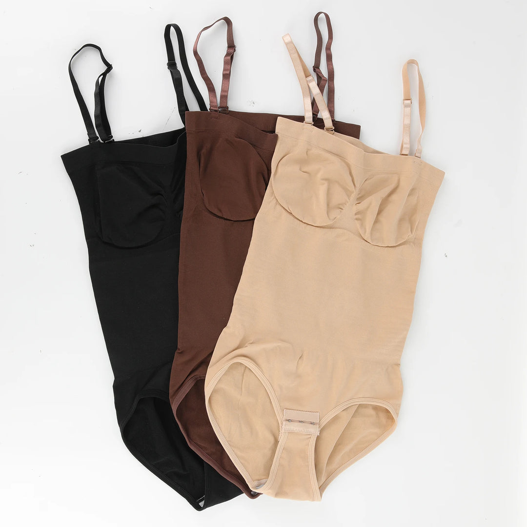 Women's Strapless Jumpsuit Shapewear New Sexy Briefs Bodysuit Butt Lifter Compression Waist Trainer Push Up Backless Shaper