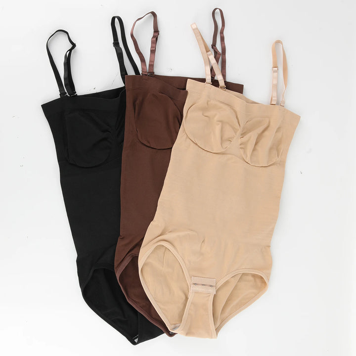 Women's Strapless Jumpsuit Shapewear New Sexy Briefs Bodysuit Butt Lifter Compression Waist Trainer Push Up Backless Shaper