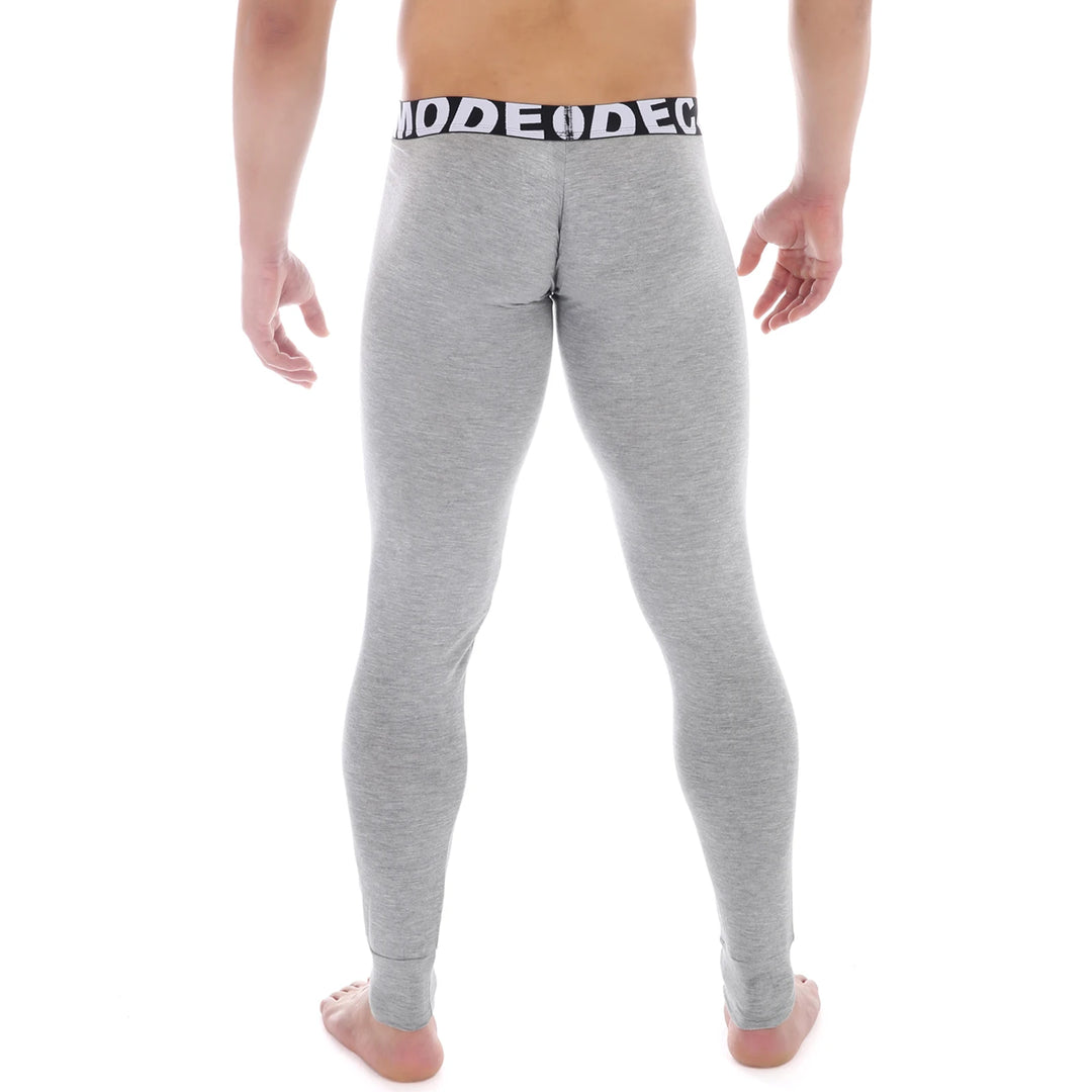 CLEVER-MENMODE Thermal Underwear Men's Sexy Penis Pouch Thermo Long Johns Pants Modal Leggings Bottoms Warm Pants Elastic