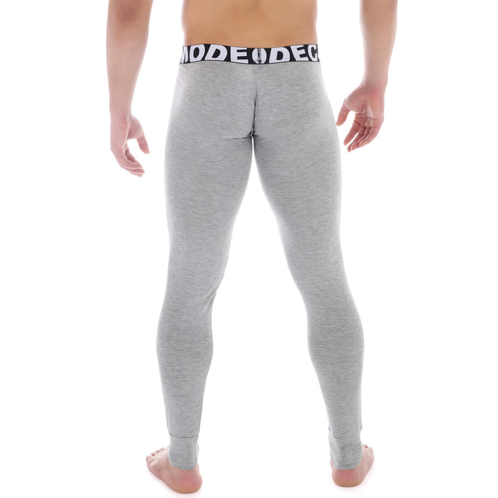 CLEVER-MENMODE Thermal Underwear Men's Sexy Penis Pouch Thermo Long Johns Pants Modal Leggings Bottoms Warm Pants Elastic
