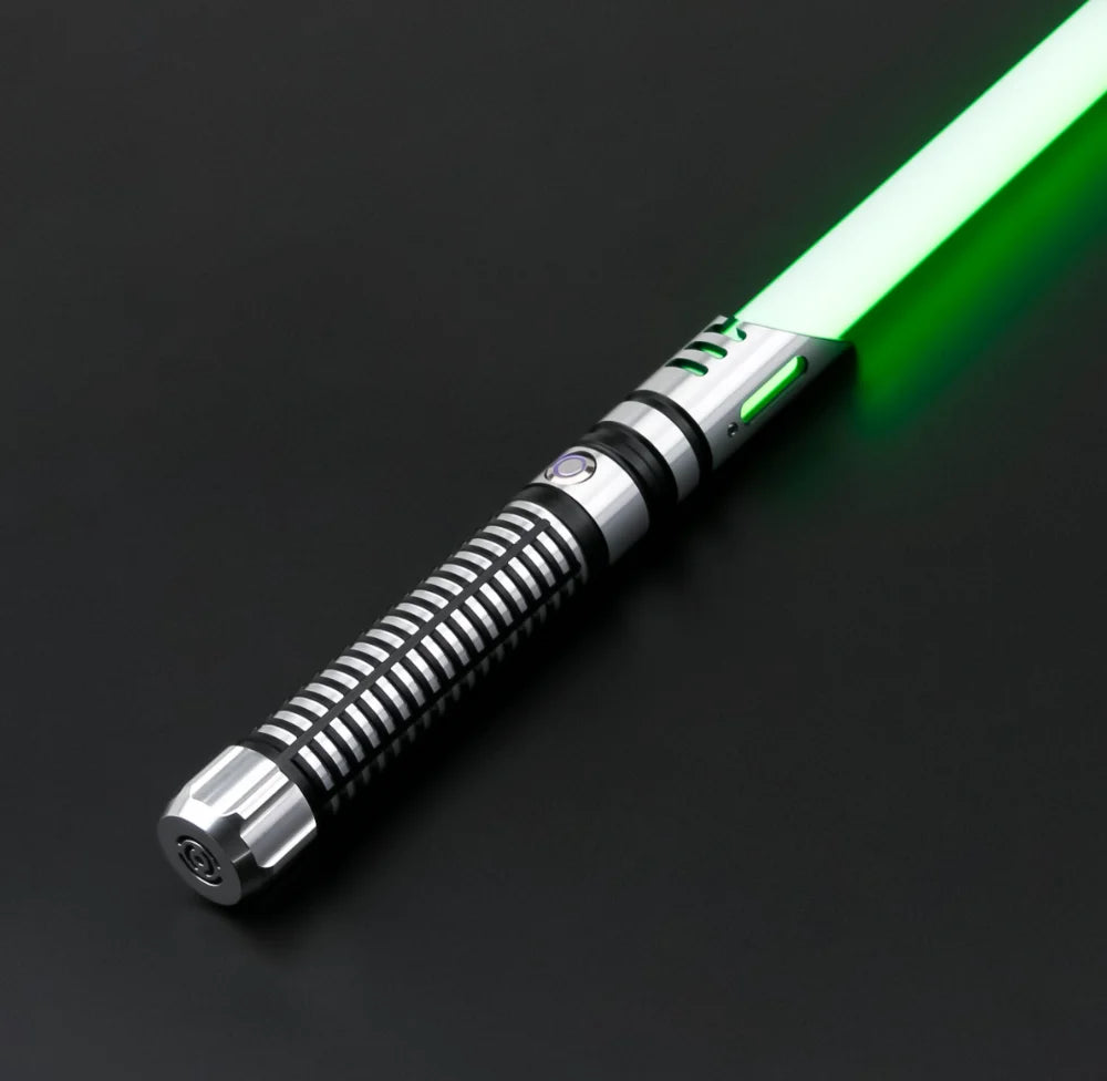 TXQSABER Neo Pixel Heavy Dueling RGB Lightsaber Metal Hilt Smooth Swing Christmas Cosplay Jedi Luminous Laser Swords Kids Toys