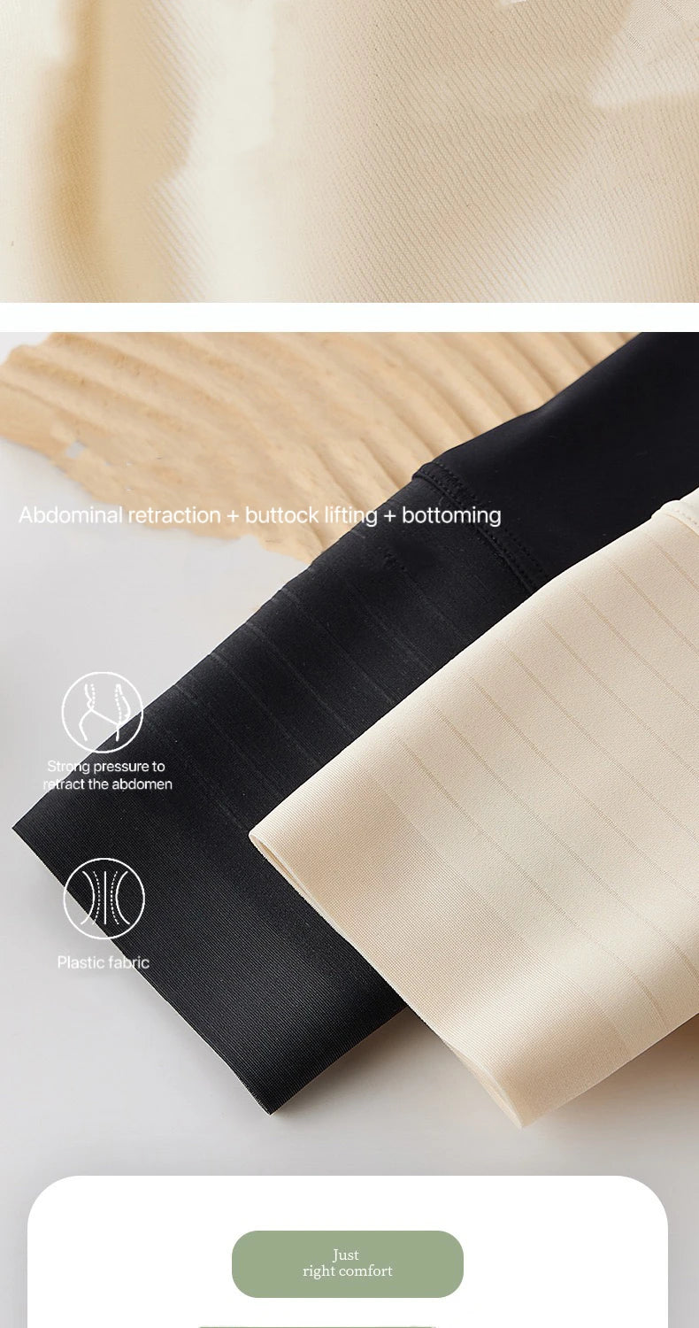 1pcs Seamless Belly Shaping Briefs Mid Waist Lifting Hip Pants Slimming Panties Women Postpartum Shaper Underwear Safety Panty