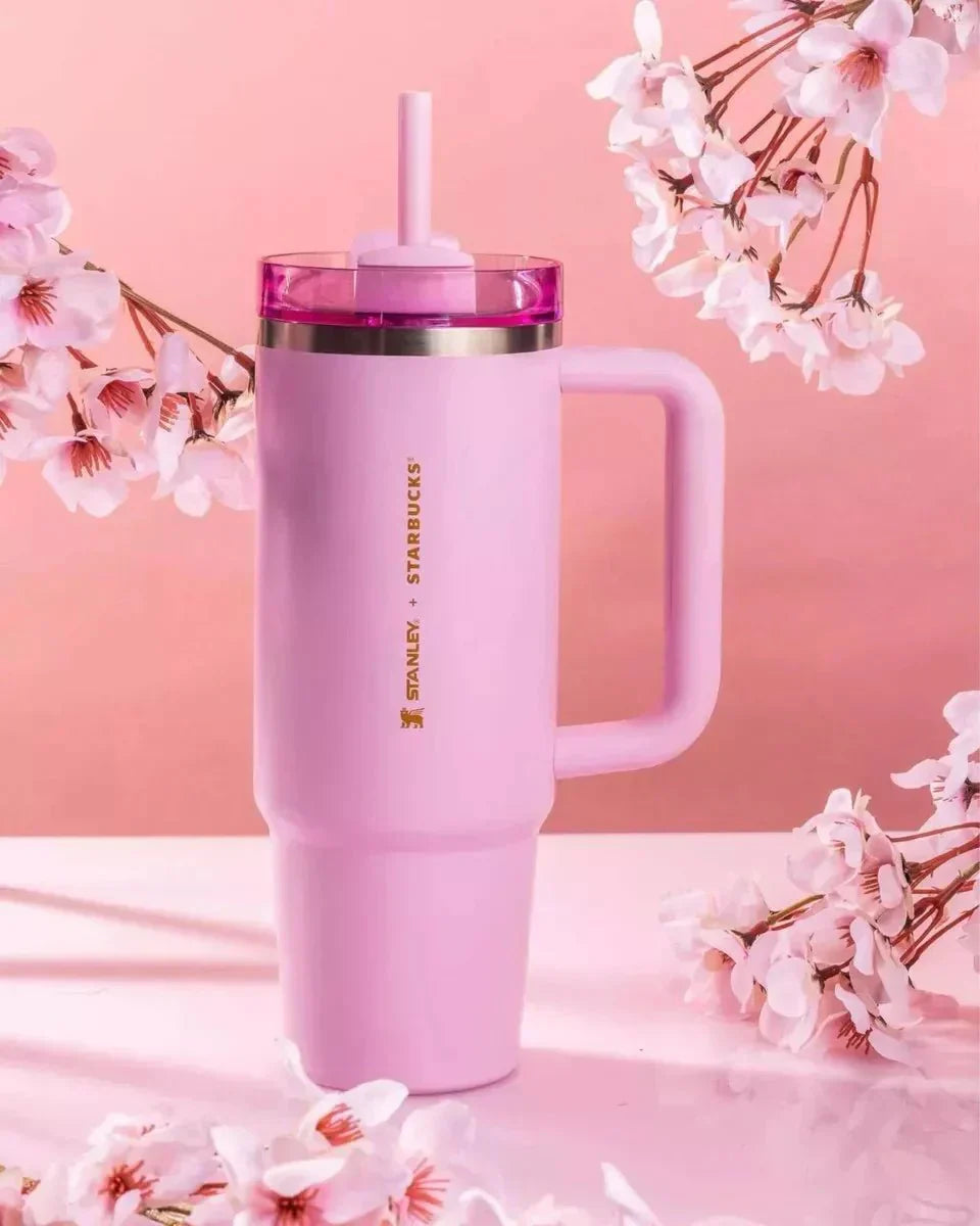 Stanley x Starbucks Pink Rose Tumbler