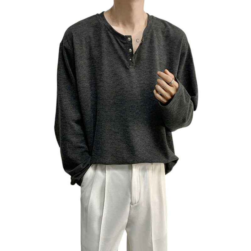 American Fashion Brand Long-sleeved T-shirt Men's Spring And Autumn