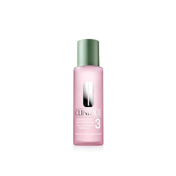 Clinique 3-Step Clarifying Lotion Face Exfoliator For Combination Oily Skin Types