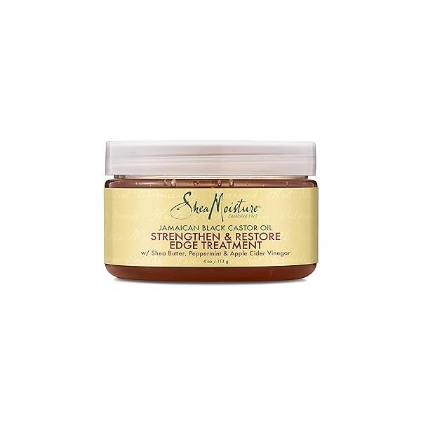 Shea Moisture Jamaican Black Castor Oil Strengthen, Grow & Restore Edge Treatment, 4 Ounce