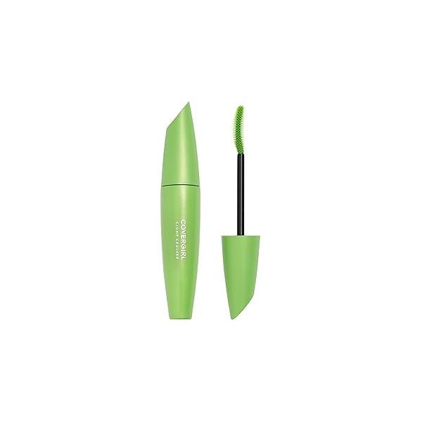 COVERGIRL Clump Crusher Mascara, 20X More Volume, Double Sided Brush, Long-Lasting Wear - 800 Very Black (Pack of 1)