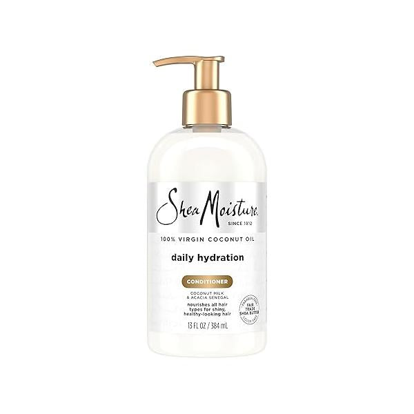 SheaMoisture 100% Virgin Coconut Oil Daily Hydration Conditioner, 13 Ounce