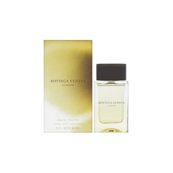 Bottega Veneta Illusione Eau De Toilette Spray for Men, 3.0 Ounce