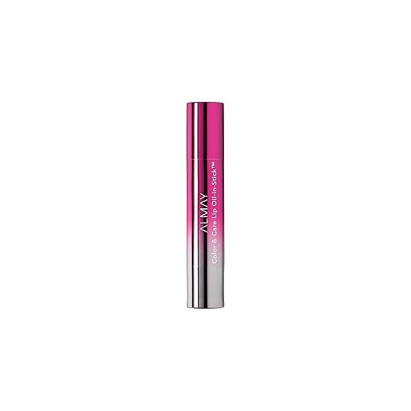 Almay Lip Oil, Hydrating Color Makeup, Hypoallergenic, 110 Sugar Plum, 0.09 Oz