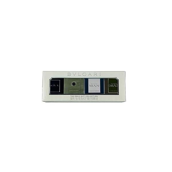BVLGARI Mens Colgone Variety Gift Set Mini Splashes 0.17 Fl oz