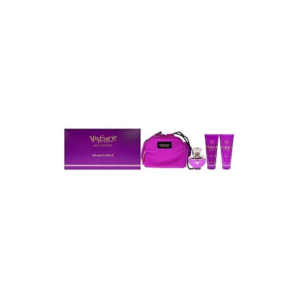 Versace Pour Femme Dylan Purple 4 Pcs Gift Set