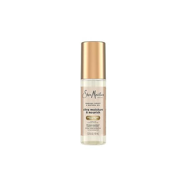 SheaMoisture Ultra Nourishing Manuka Honey & Mafura Oil Instantly Hydrates and Smooths Hair 3.3fl oz