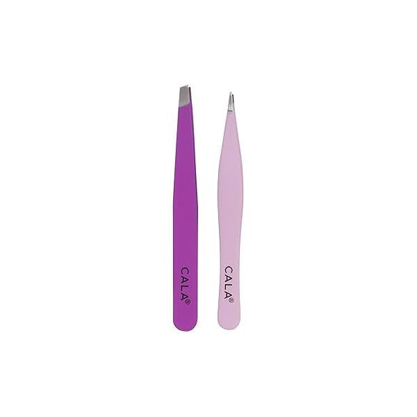 Cala Soft touch orchid tweezer duo