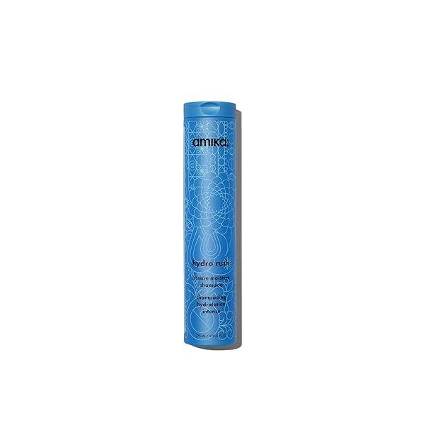 amika hydro rush intense moisture shampoo with hyaluronic acid