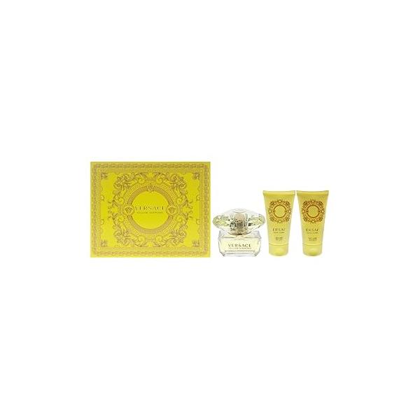 Versace Yellow Diamond 3 Piece Gift Set for Women, packaging may vary