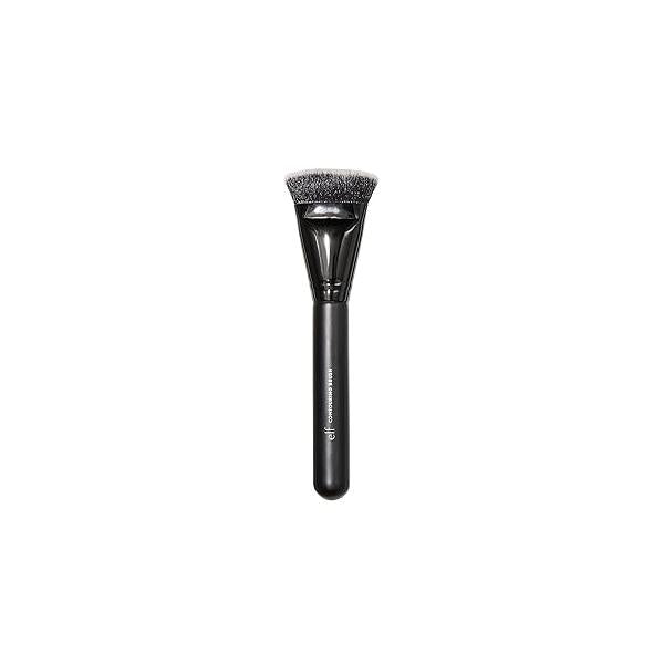e.l.f. Contouring Brush, Makeup Brush For Creating Flawless Dimension & Sculpting, Use With Bronzer Powder, Liquids Creams, Vegan Cruelty-Free