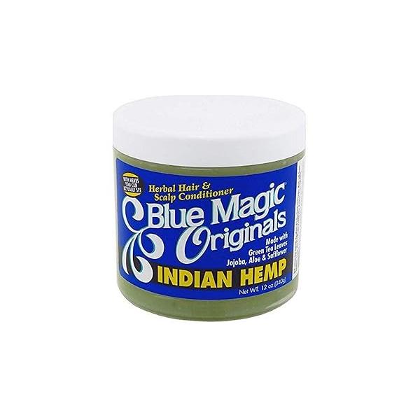 Blue Magic Indian Hemp Conditioner, 12 Ounce (BLMIND)