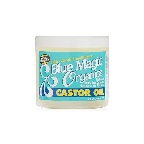 Blue Magic Originals Castor Oil 12 Ounce Jar (340g)