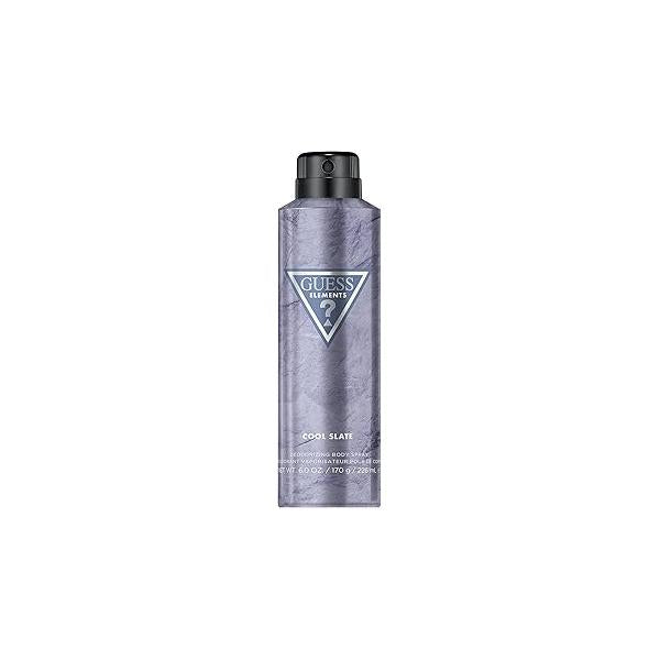 Guess Elements Cool Slate Deodorizing Body Spray For Men, 6.0 Oz.