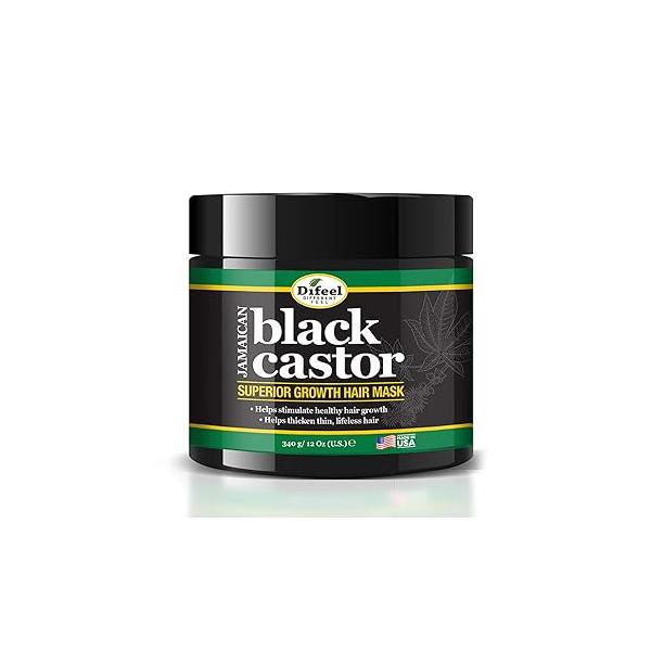 Difeel Superior Growth Jamaican Black Castor Oil Hair Mask 12 oz.
