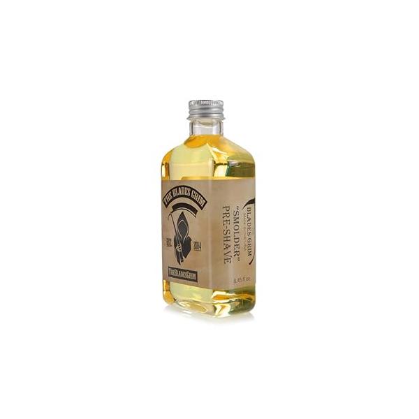'- Pre-Shave Oil, Handmade in the USA (Smolder, 8.45oz)