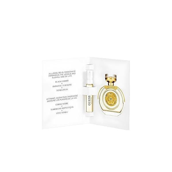 GUESS Bella Vita Eau de Parfum Trial Perfume Spray For Women, Fruity Floral Scent With Notes of Cherry & Tonka, Vial Sample Size, 0.05 Fl. Oz. / 1.5 mL, Includes Discount on Full Size Purchase