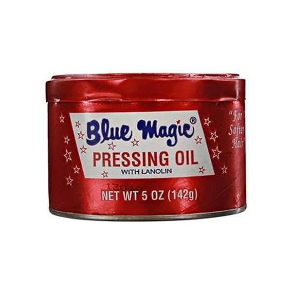 Blue Magic Hair Pressing Oil with Lanolin - 5 Oz