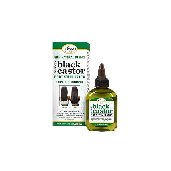 Difeel Jamaican Black Castor Superior Growth Root Stimulator 2.5 oz.