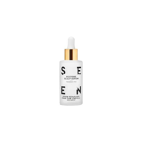 SEEN Restore Scalp Serum, Fragrance-Free - Clinically Proven, Dermatologist-Developed Hydrating Promotes Healthy Scalp, Safe for Sensitive & Eczema-Prone Skin