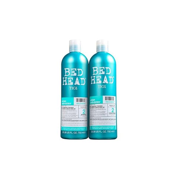 TIGI Bed Head Urban Anti-dote PFZoVz Recovery Shampoo & Conditioner Duo Damage Level 2, 25.36 Oz, 2 Units