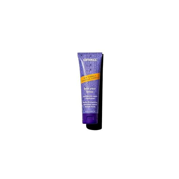amika bust your brass cool blonde strength repair conditioner