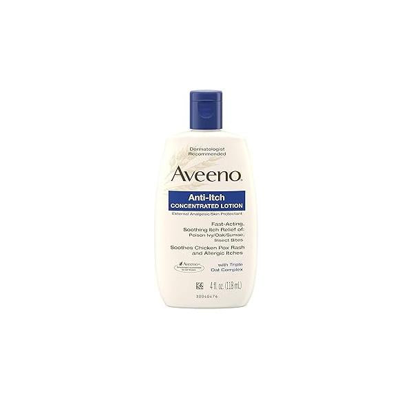 Anti-Itch Concentrated Lotion with Triple Oat Complex 4 fl Ounce (118 ml)