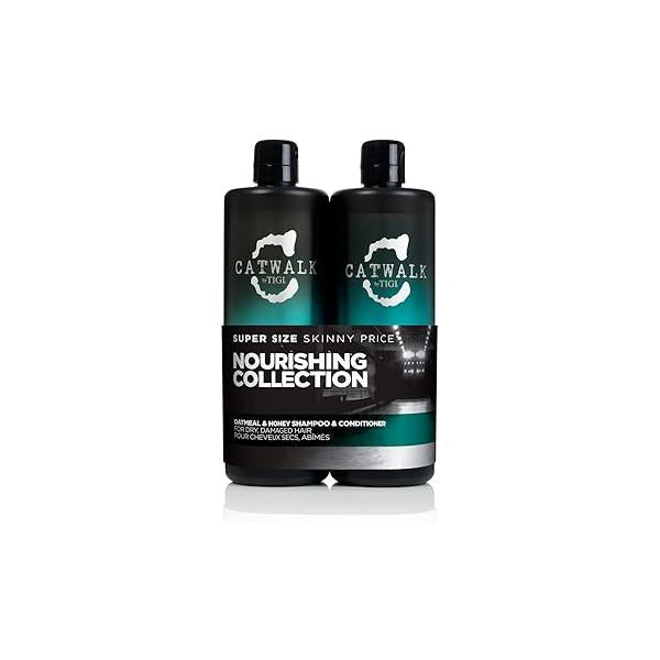 TIGI Catwalk Oatmeal & Honey Shampoo and Conditioner, Set