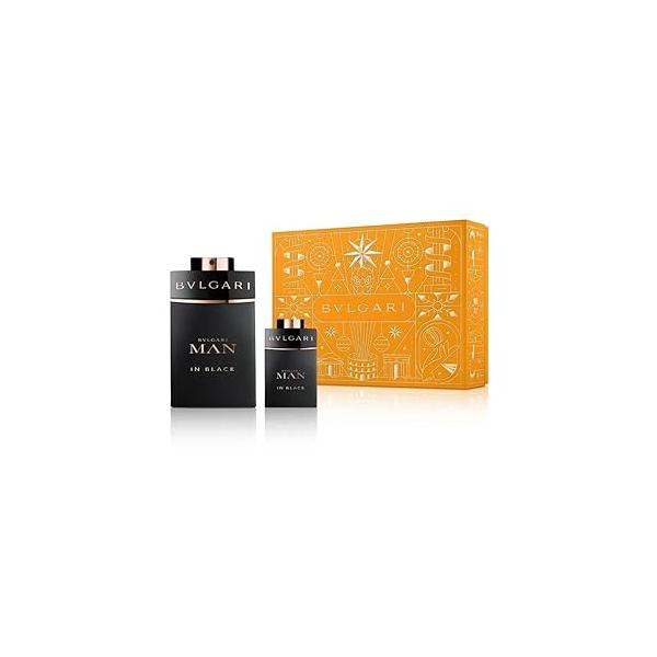 BVLGARI Man In Black EDP Gift Set (3.4 fl. oz + 0.5 Mini)