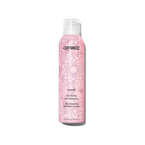 amika reset clarifying gel shampoo, 200ml